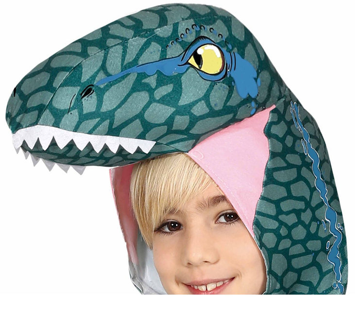 Costume de dinosaure enfant vert