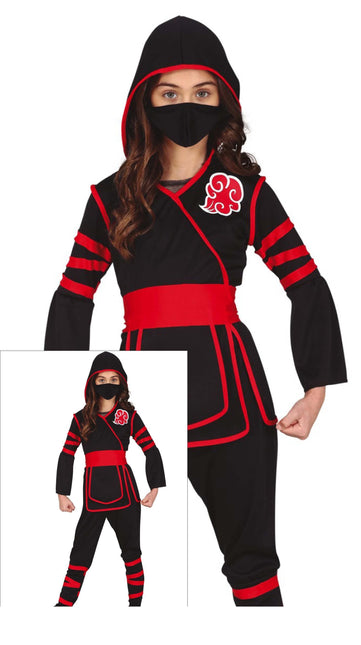 Combinaison Ninja fille enfant