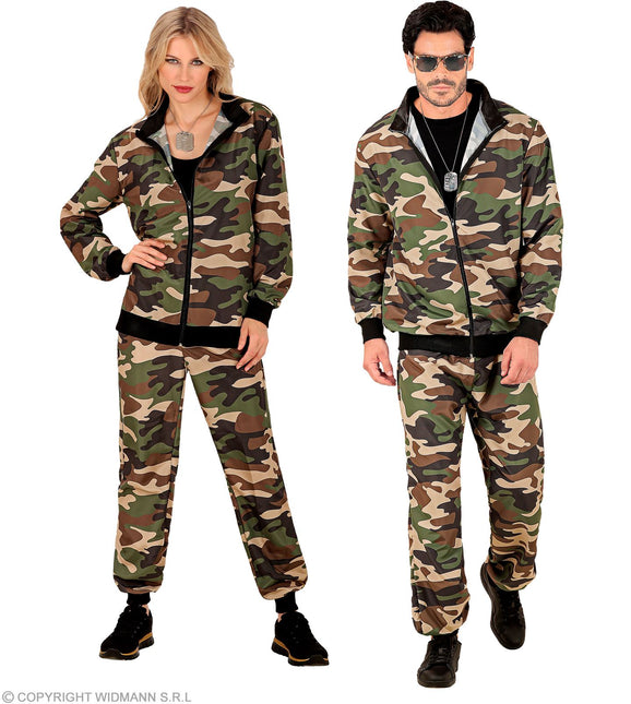 Costume Camouflage Tracksuit