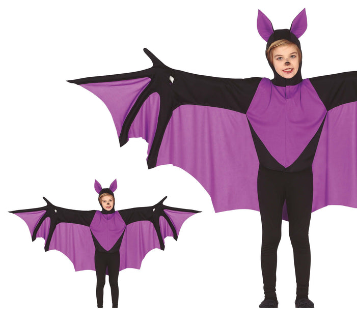 Costume de chauve-souris enfant violet