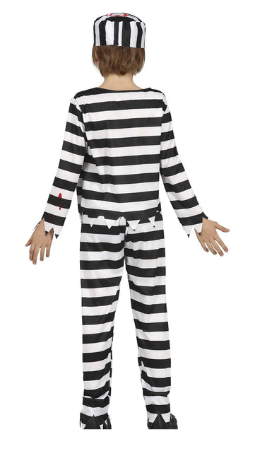 Costume d'Halloween Zombie Prisonnier Enfant