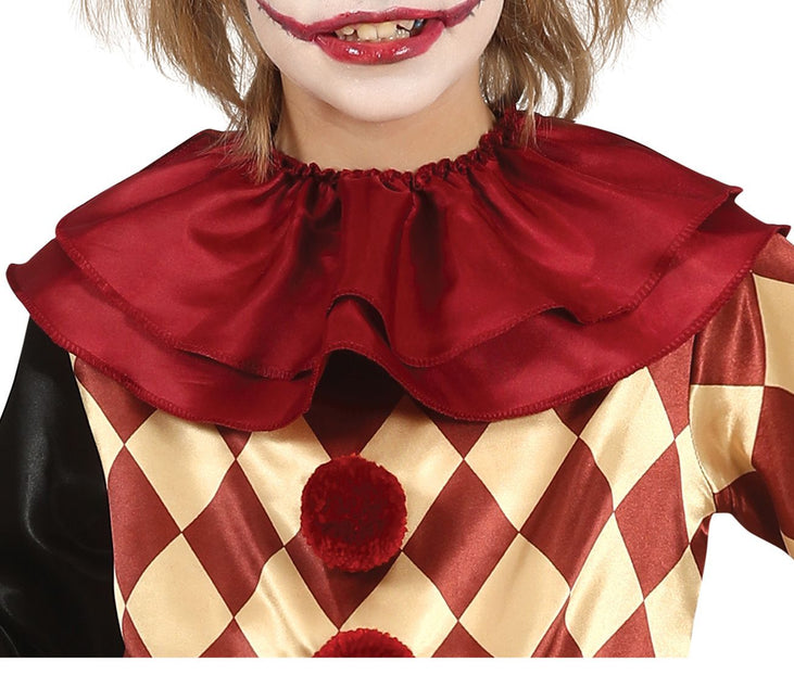 Horror Clown Halloween Costume Enfant Rouge