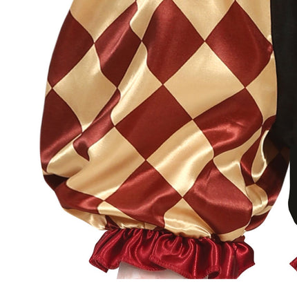 Horror Clown Halloween Costume Enfant Rouge