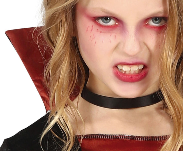 Costume d'Halloween de vampire pour fille