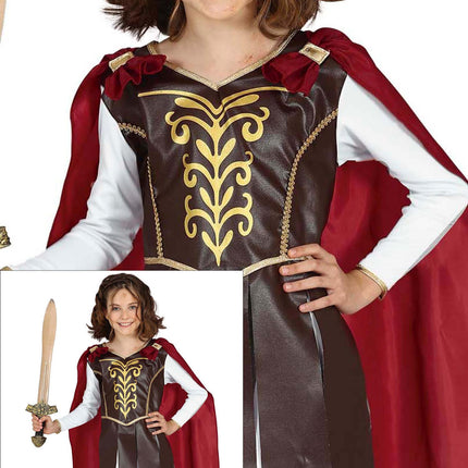 Costume de gladiateur fille