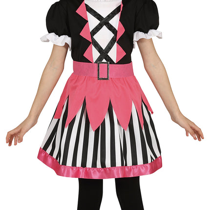 Costume de fille pirate rose