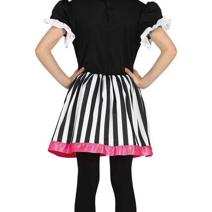 Costume de fille pirate rose