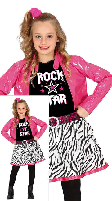 Costume de rockstar fille