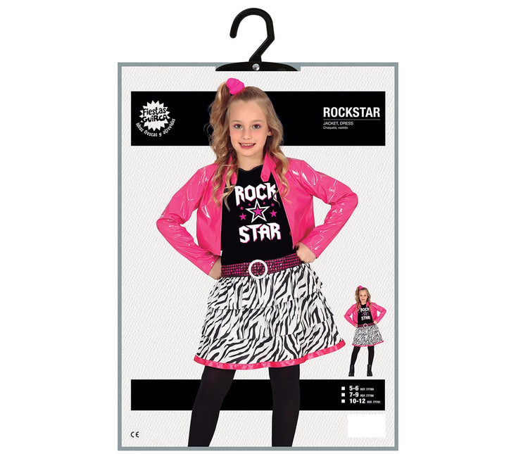 Costume de rockstar fille