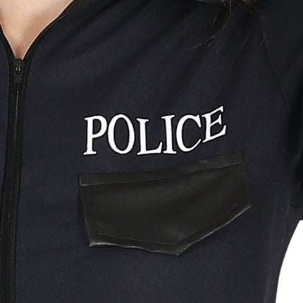 Costume de police fille