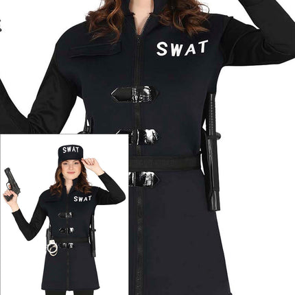 Costume SWAT fille 14/16 ans