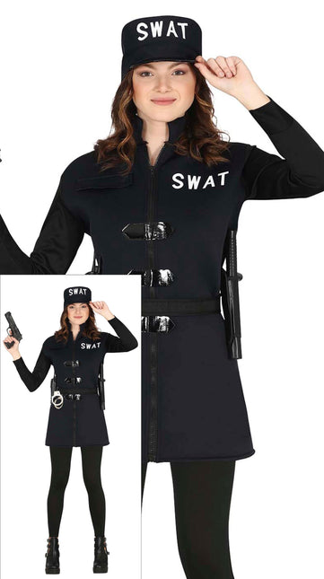 Costume SWAT fille 14/16 ans