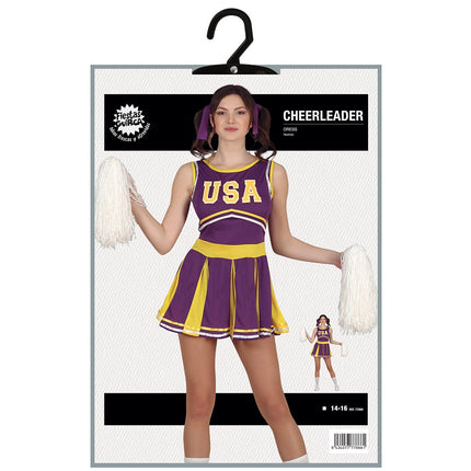 Costume de pom-pom girl 14/16 ans