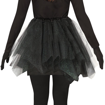 Robe d'Halloween Squelette Dames Noir