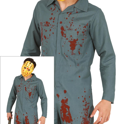 Costume d'Halloween Psycho Combinaison pour hommes