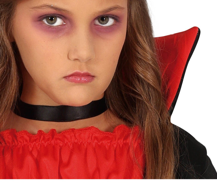 Costume d'Halloween de vampire fille noir