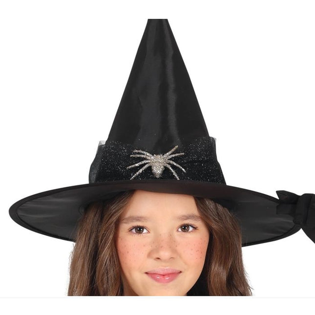 Costume d'Halloween sorcière fille argent