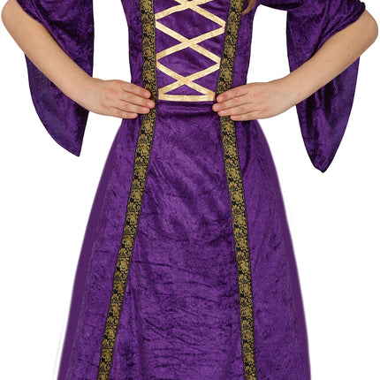 Costume Renaissance fille mauve