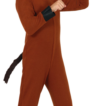 Onesie Horse Brown