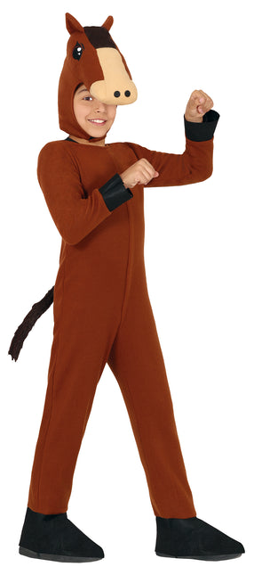 Onesie Horse Brown