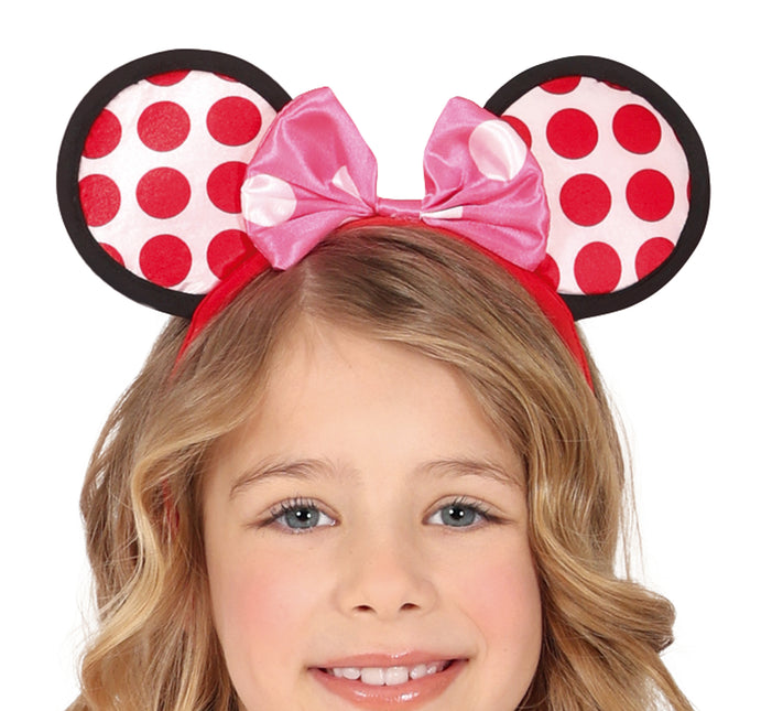 Costume Minnie Mouse Rose Fille