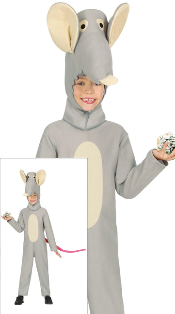 Costume de souris gris