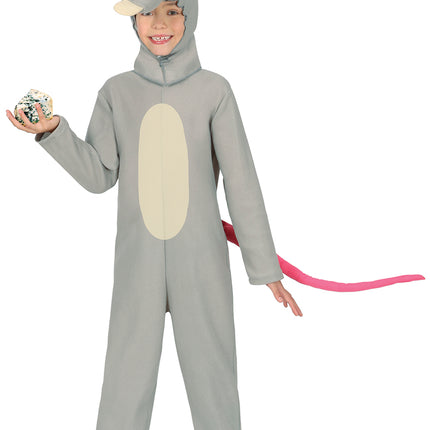 Costume de souris gris