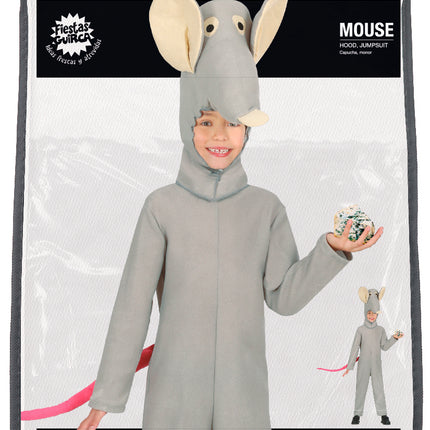 Costume de souris gris