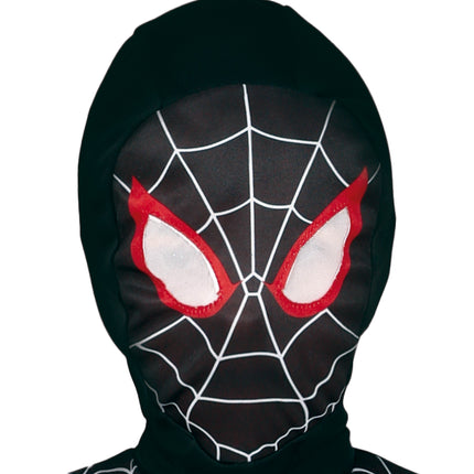 Costume Spiderman Noir Rouge Garçon