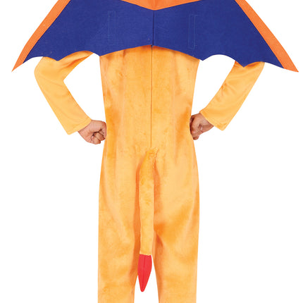 Costume de dragon de feu garçon