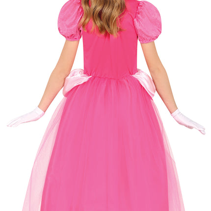 Robe de princesse fille rose