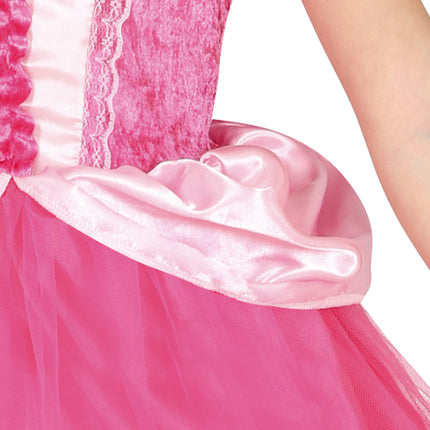 Robe de princesse fille rose