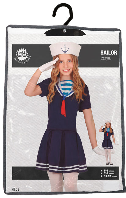 Costume de marin Blue Girl