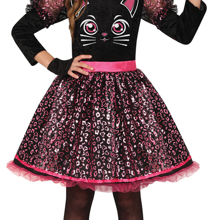 Costume de chat noir pour filles