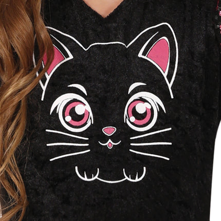 Costume de chat noir pour filles