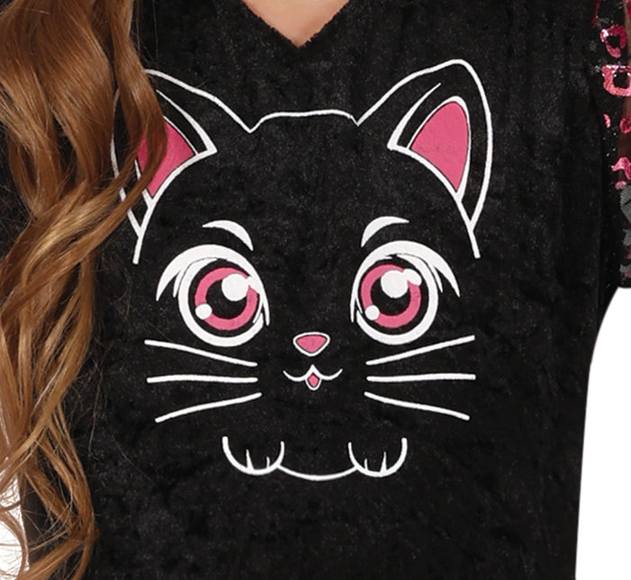 Costume de chat noir pour filles