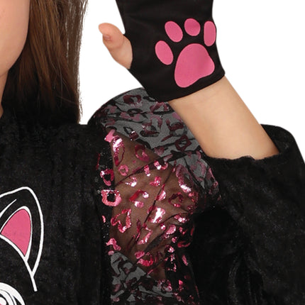 Costume de chat noir pour filles