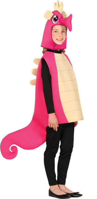 Costume d'hippocampe rose