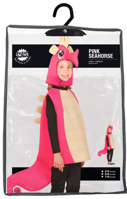 Costume d'hippocampe rose