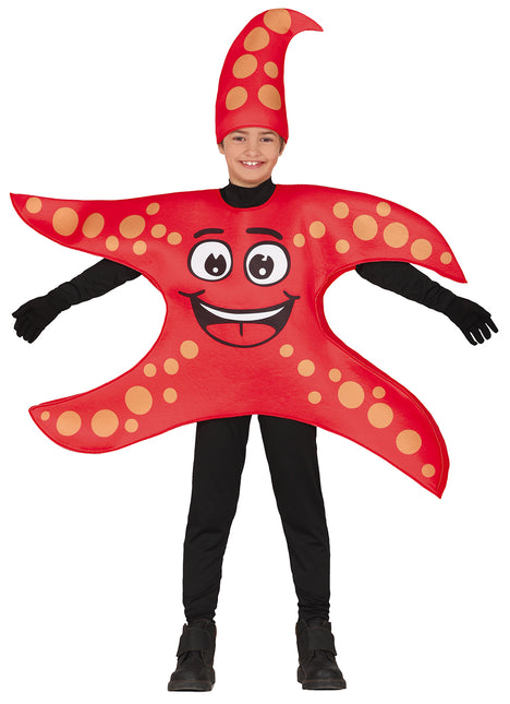 Costume d'étoile de mer rouge