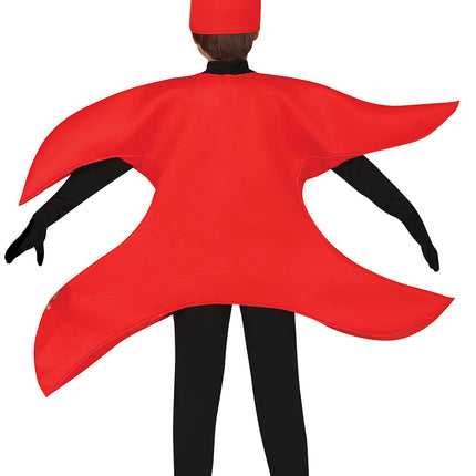 Costume d'étoile de mer rouge