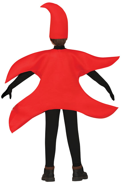 Costume d'étoile de mer rouge