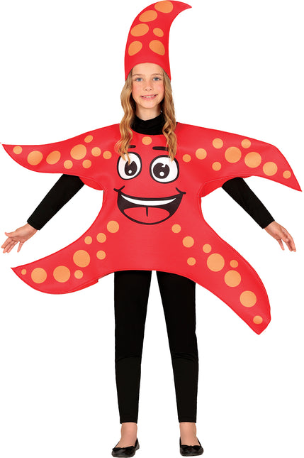 Costume d'étoile de mer rouge