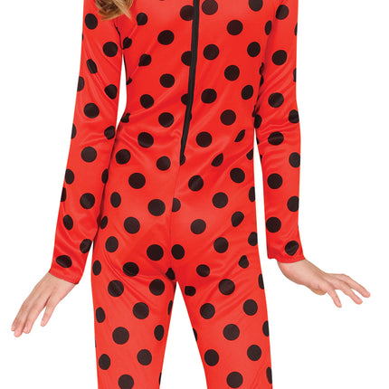 Costume de coccinelle rouge pour filles