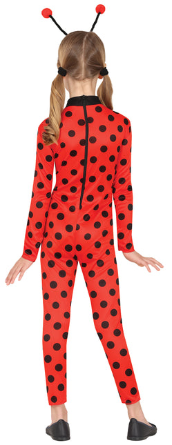 Costume de coccinelle rouge pour filles