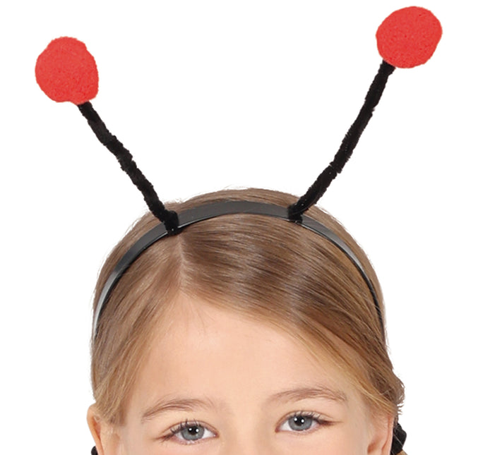 Costume de coccinelle rouge pour filles