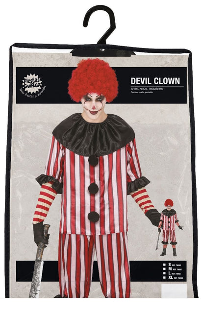 Costume d'Halloween Clown Homme