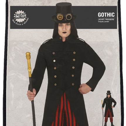 Costume d'Halloween gothique pour homme