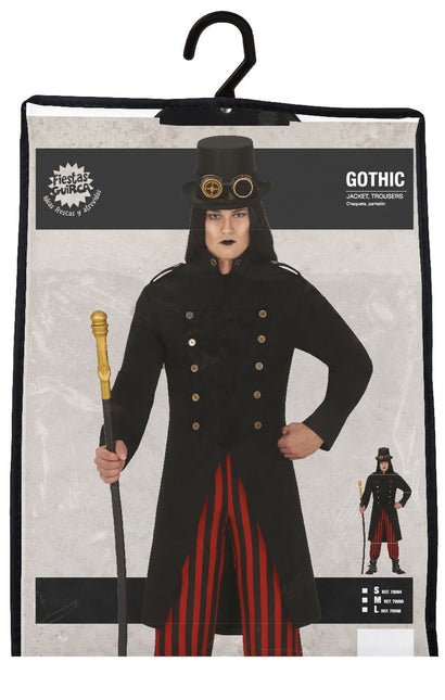 Costume d'Halloween gothique pour homme