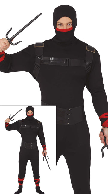 Costume de ninja enfant noir